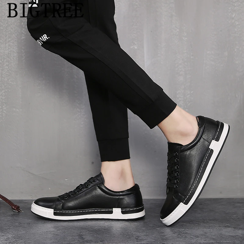 Мужская повседневная кожаная обувь роскошные кроссовки мужская брендовые
