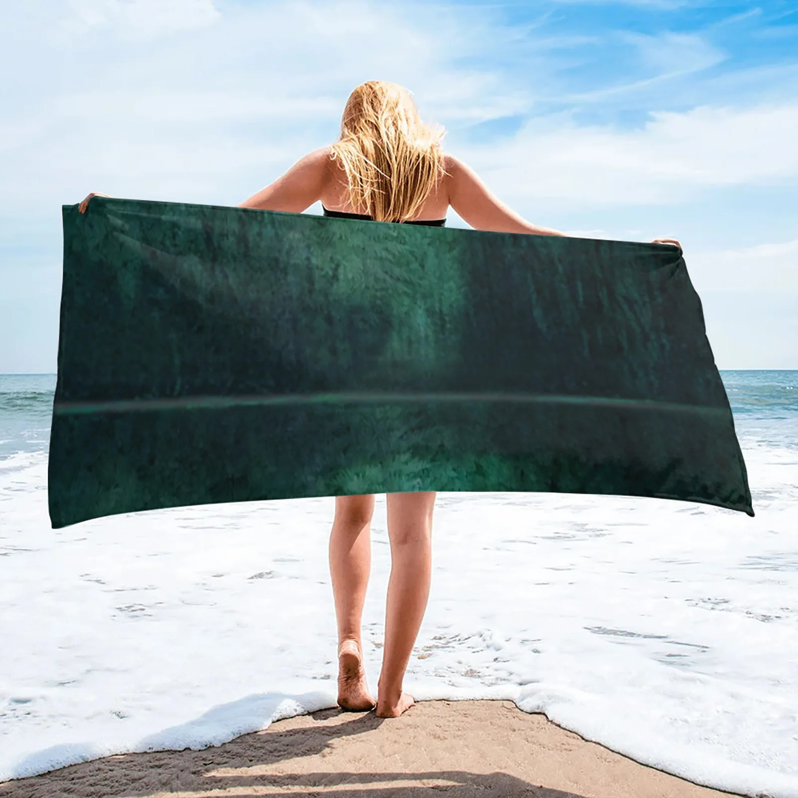 Sports Quick Dry Microfiber Towel Beach Blanket For Adults Kids Outdoor Picnic Blanket