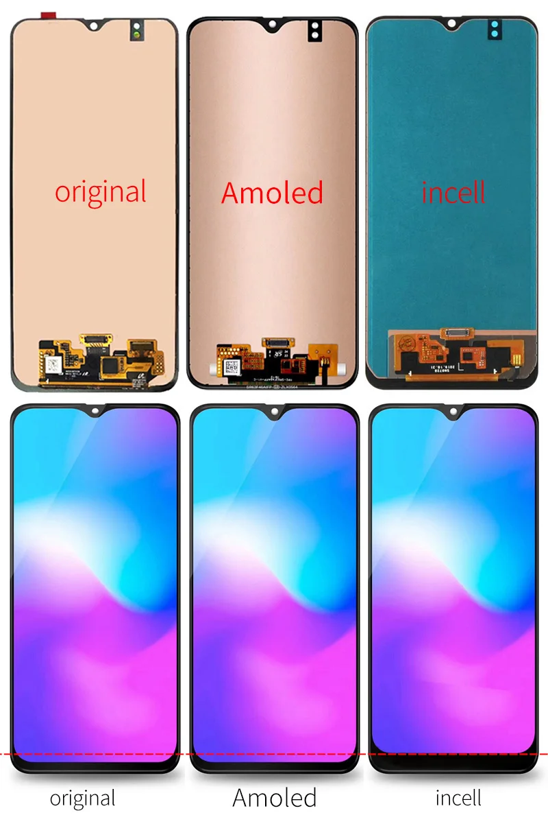 

Original Amoled LCD For Samsung Galaxy A40s A3050 A3058 LCD Display Touch Screen Digitizer Assembly Replacement Parts