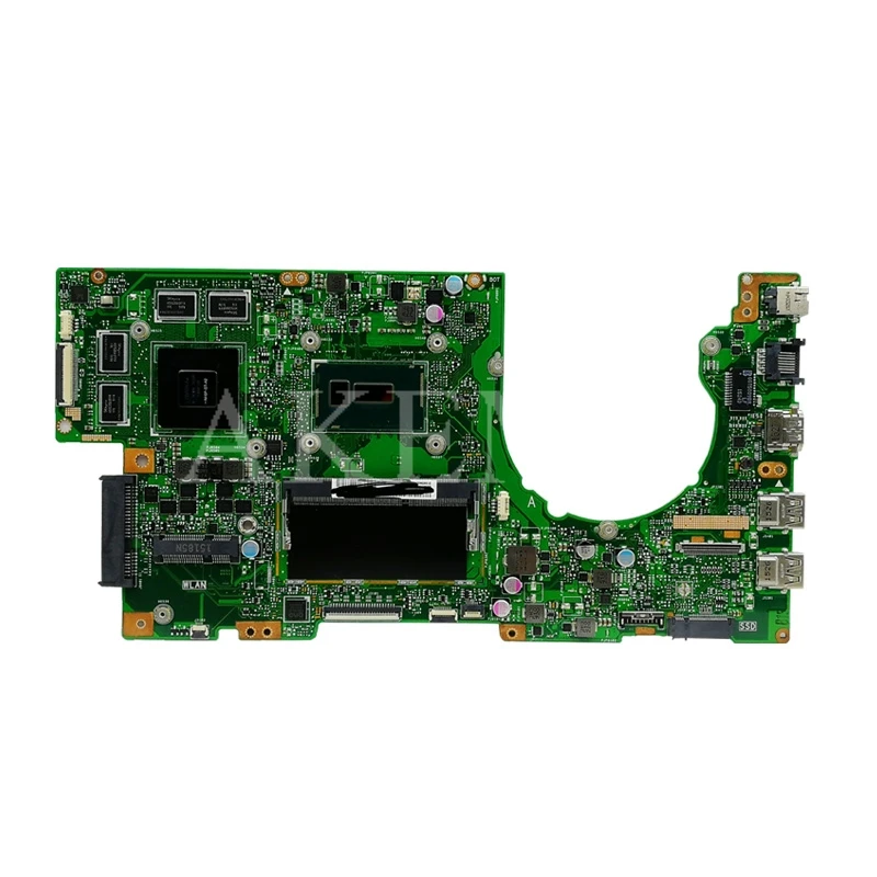 K501LX Laptop motherboard for ASUS K501LB original mainboard 4GB-RAM I7-5500U GTX950M 2GB/4GB | Компьютеры и офис