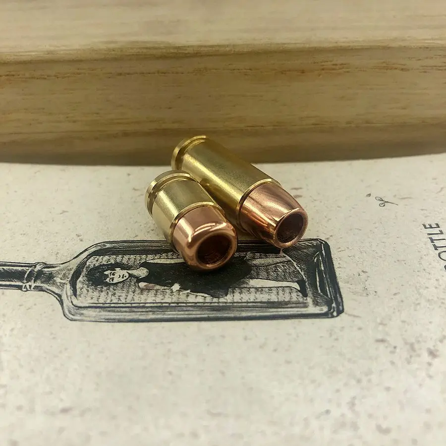 1 пара EDC бусины для ножей медные латунные цилиндрические бусы на шнурок брелок из