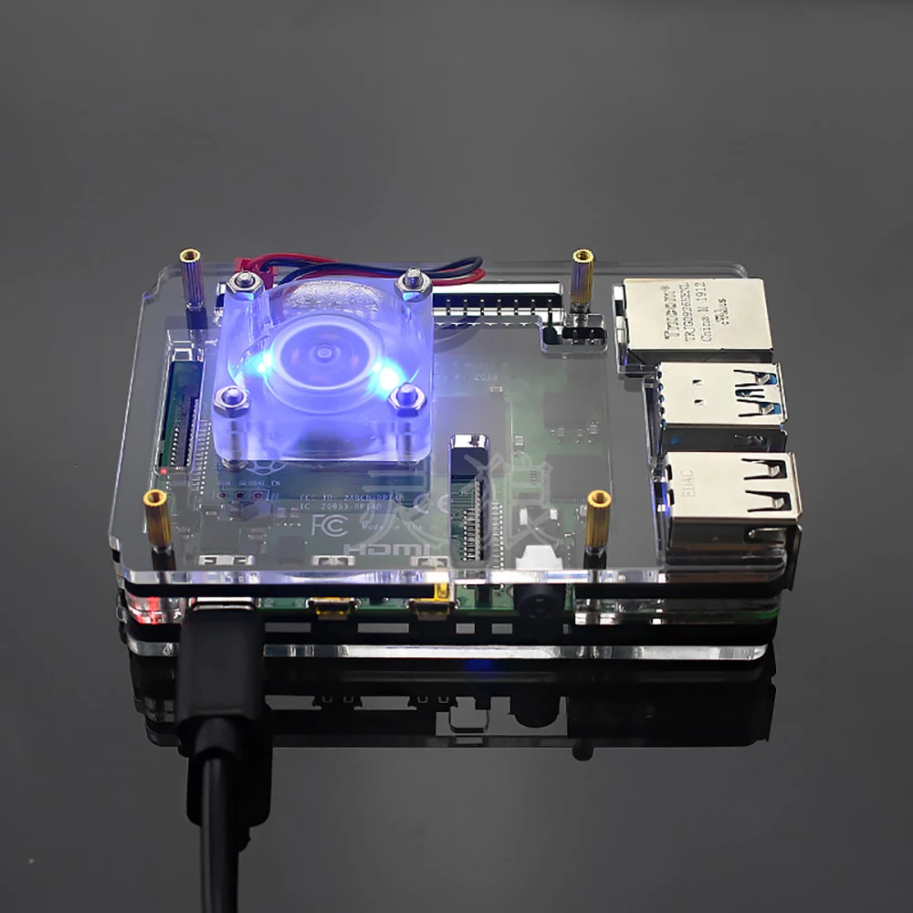 Preise ITINIT R118 Raspberry Pi 4 Modell B Kit 2/4/8GB + 64GSD Karte + Wireless Gamepad + Fall + Kupfer Kühlkörper + Video Kabel