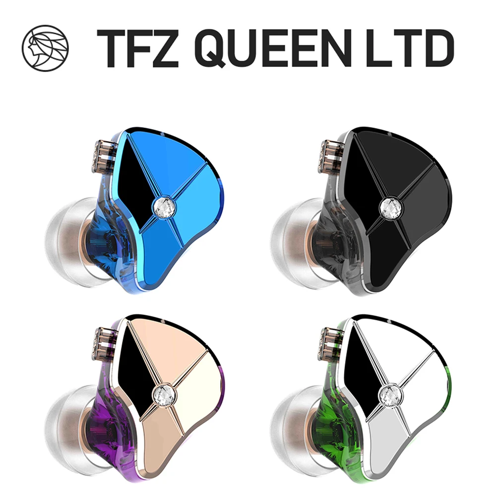 Наушники-вкладыши TFZ QUEEN LTD ароматизированные диджейские наушники 2pin Hi-Fi IEM 3 5 мм с