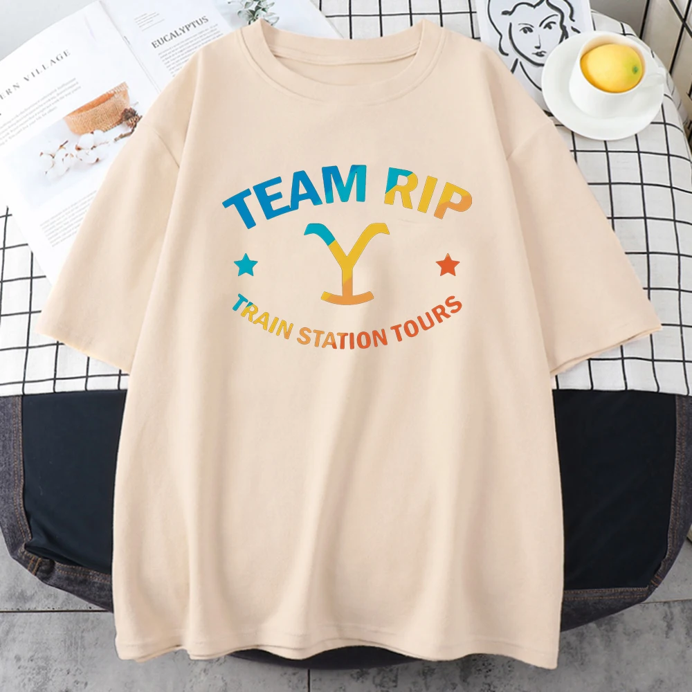 

Hot Sale Yellowstone Printing Woman T Shirt Kawaii Big Size Clothes Summer Soft T-shirt Fashion Fit Comfortable Women T-shirt