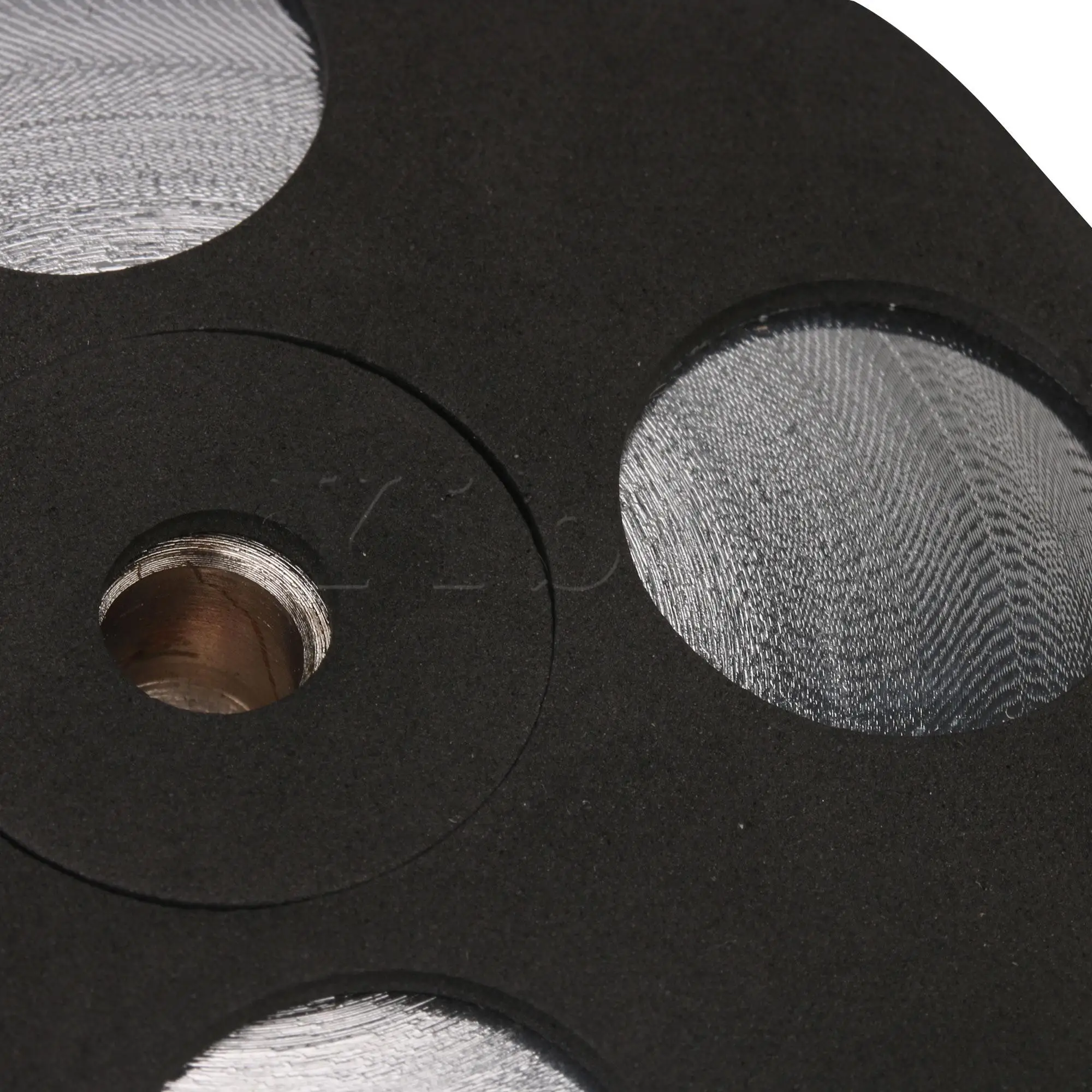 

Yibuy LP Vinyl Record Player Metal Disc Stabilizer Weight Clamp Turntable HiFi