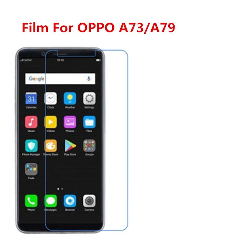 1/2/5/10 шт. ультратонкая прозрачная защитная пленка для HD ЖК-экрана с тканевой пленкой для очистки для OPPO A73/A79.