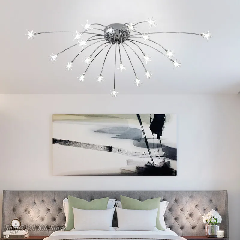 Светодиодный потолочный светильник стеклянная настенная лампа с ледяными