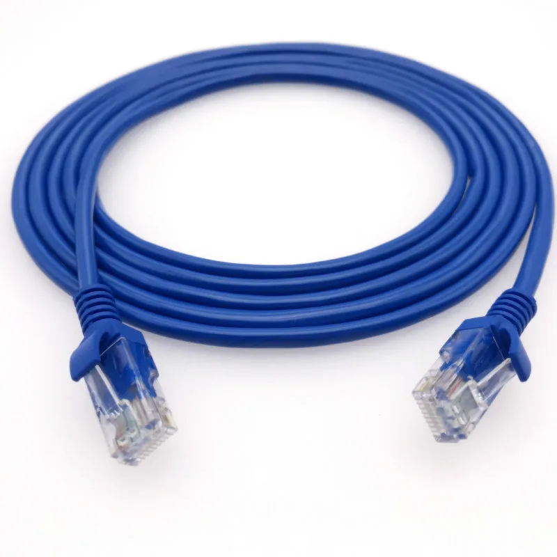 Сетевой Ethernet кабель RJ45 1 м/2 м/3 м/5 м/10 м сетевой LAN Cat 5e UTP 4 пары 24AWG соединительный