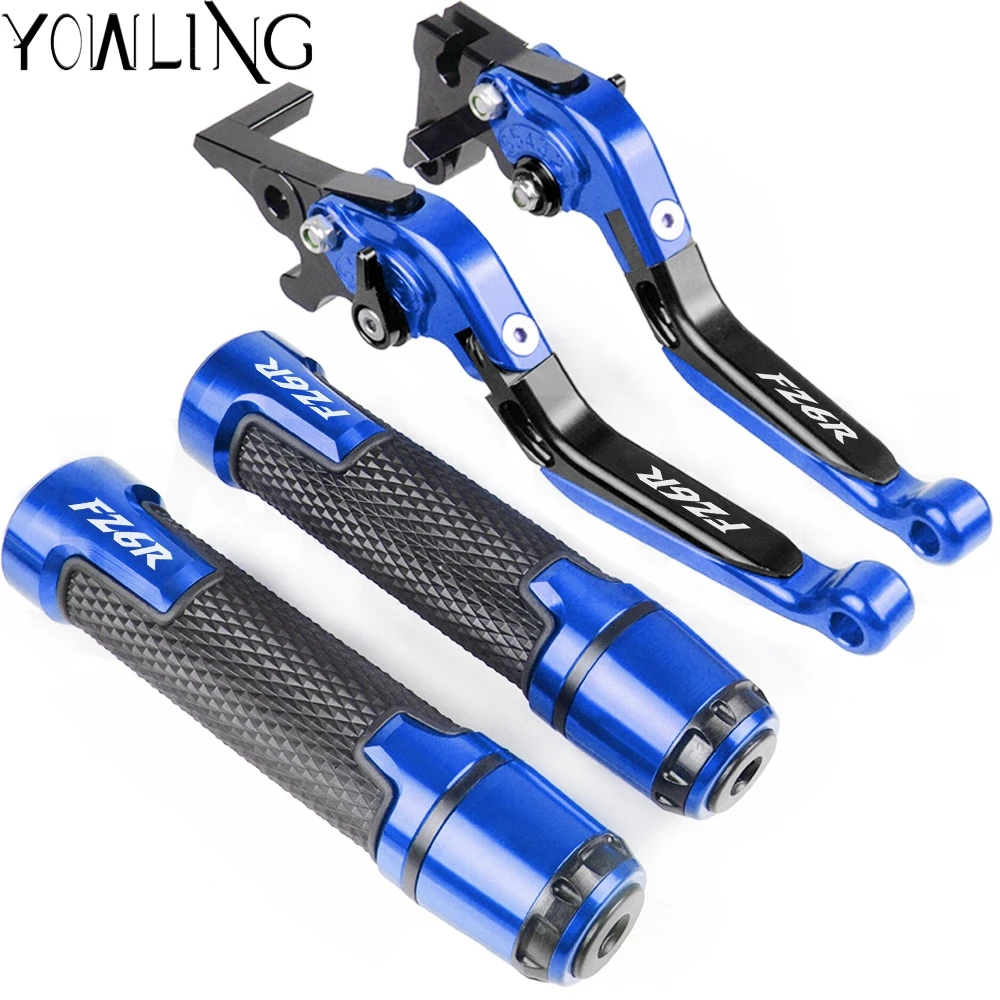 

For Yamaha FZ6R 2009 2010 2011 2012 2013 2014 2015 2016 2017 Motorcycle Accessories Handlebar Hand Grips ends Brake Clutch Lever