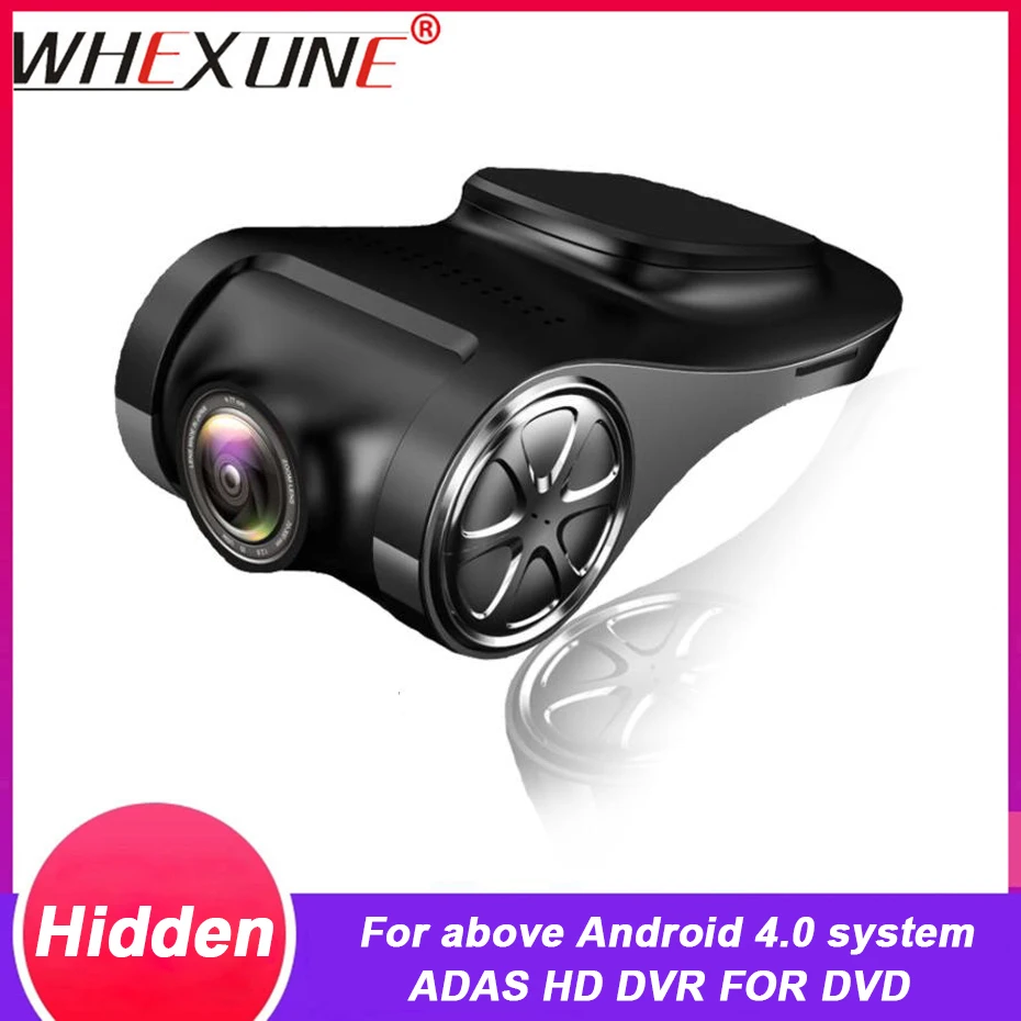 WHEXUNE мини USB HD 1080P Автомобильный видеорегистратор DVR камера ADAS Автомобильная
