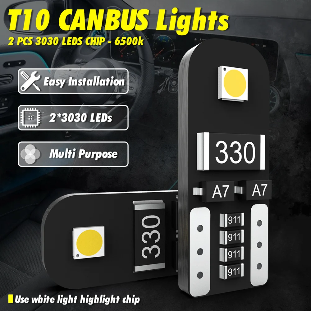 

W5W T10 LED Canbus Bulb 194 led Interior Light for Toyota RAV4 Yaris Corolla Avensis Prius C Car Interior Lamp 6000K White 12V