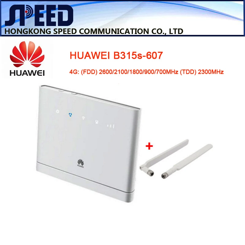 Huawei B315s 607 4G/LTE Мобильная компиляция java приложений Wi Fi маршрутизатор 150 Мбит/с белый