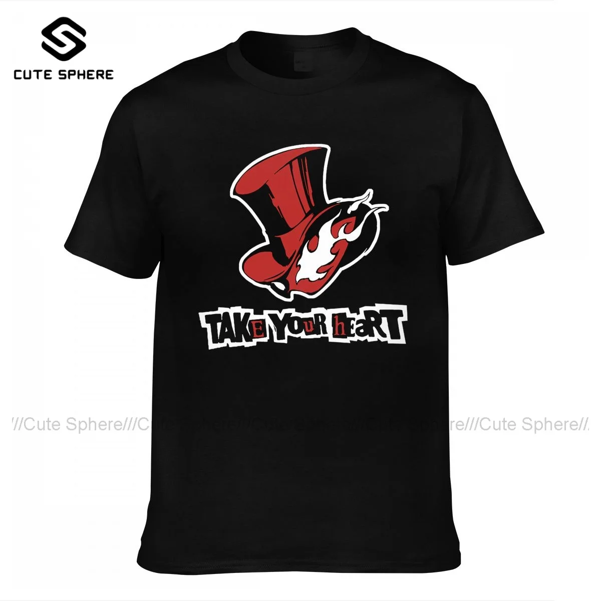 

Persona 5 T-Shirt Beach Fun Cotton T Shirt Printed Short Sleeve Tshirt Man 5xl