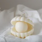 Большая Жемчужная силиконовая форма для свечей, форма сделай сам из эпоксидной смолы для ароматерапии, пластырь для свечей, украшения, инструменты для мыла ручной работы