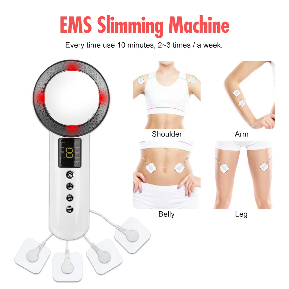 Ультразвуковое кавитационное косметическое устройство с ЖК-дисплеем 3 режима |