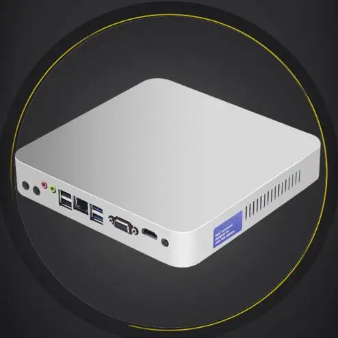Мини ПК Intel Celeron J1900 J1800 6 * USB 1 LAN HDMI совместимый VGA 300m WiFi Windows 10 маленький мини ПК|Мини