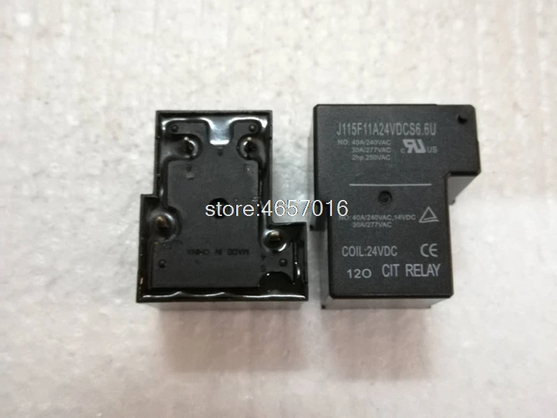 

Реле 5шт./лот J115F11A24VDCS6.6U T90-1A-24V-4P-40A