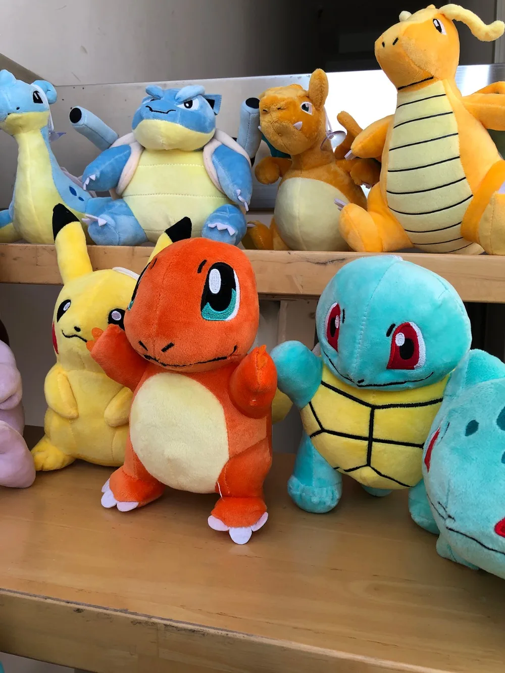 Игрушка плюшевая для детей TAKARA TOMY Pokemon Original Pikachu мягкая игрушка Сквиртл Hobby 41