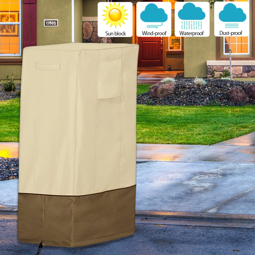 Водонепроницаемый барбекю Гриль Крышка квадратный чехол для коптильни открытый