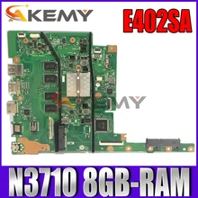 Akemy E402SA Laptop motherboard for ASUS E502SA E502S (15 inch) original mainboard 8GB-RAM N3710-CPU