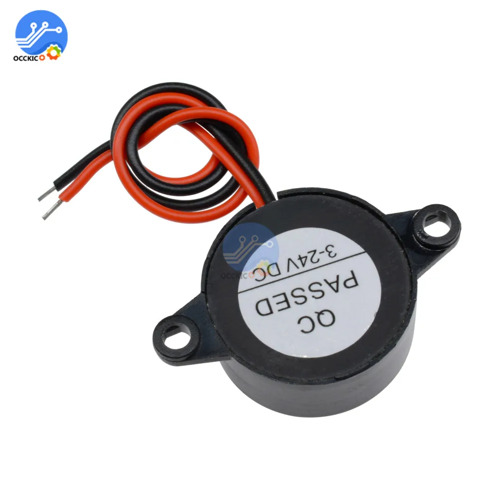 Электронный звуковой сигнал для Arduino с непрерывным звуком 95 дБ активный