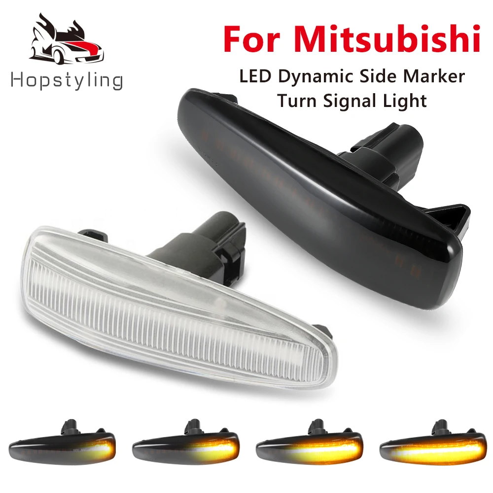 2 шт. Динамический светодиодный боковой маркер сигнал поворота повторитель