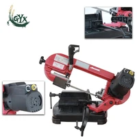 gfw4013 metal band saw 5 inch portable small multi function band saw machine woodworking metal cutting machine