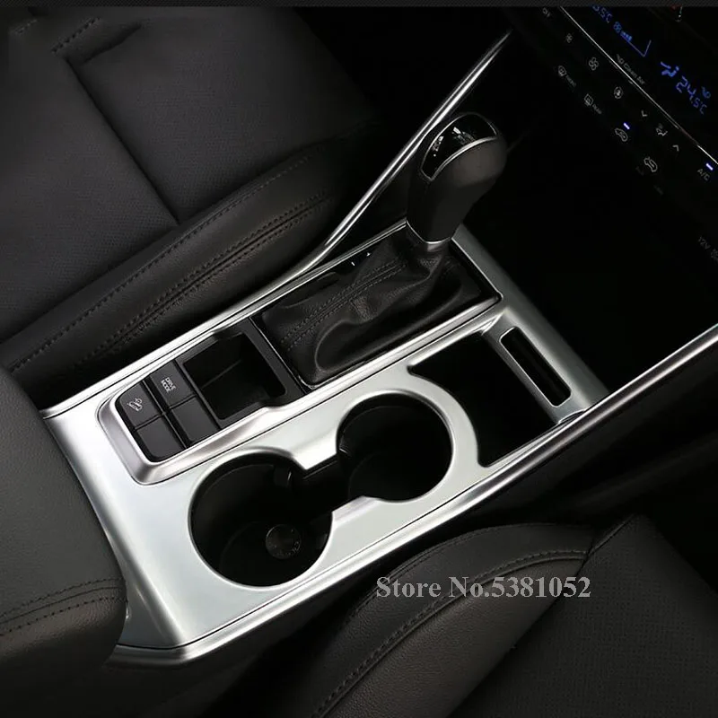 

Декоративная панель переключения передач для автомобильной консоли, отделка, наклейка на водяную чашку для Hyundai Tucson 2015 2017 2018 2019, аксессуары
