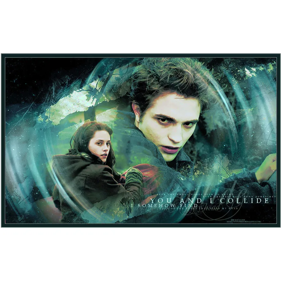 

5D DIY Full Square/Round Diamond Painting Movie Poster Twilight Cross Stitch Diamond Embroidery Art Kit Home Decoration Gift