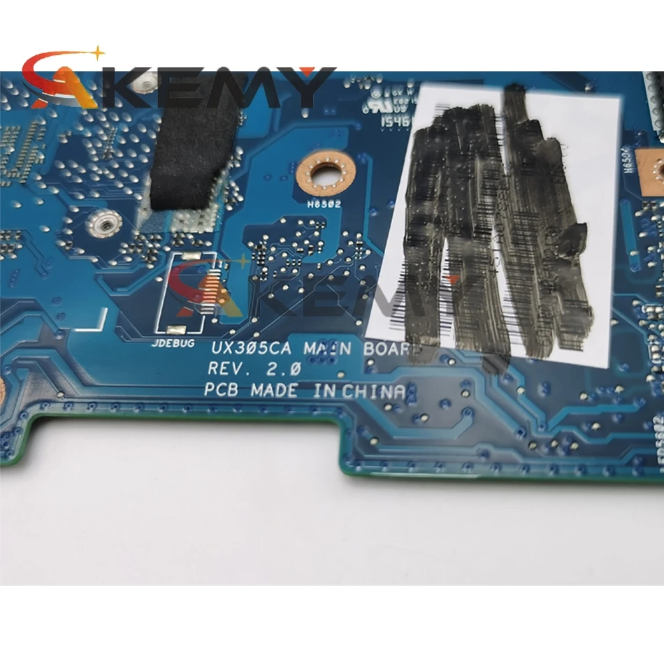 ux305ca m5 6y54 processor 8gb ram mainboard rev 2 0 for asus ux305 ux305c ux305ca zenbook laptop motherboard 100 tested free global shipping
