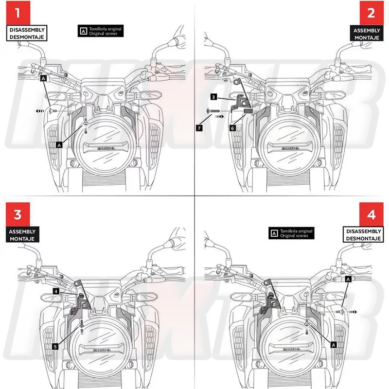 Мотоцикл кафе двигатель лобового стекла дефлектор для HONDA CB125R CB300R NEO Спортивное кафе CB 125R CB 300R 18'-19'