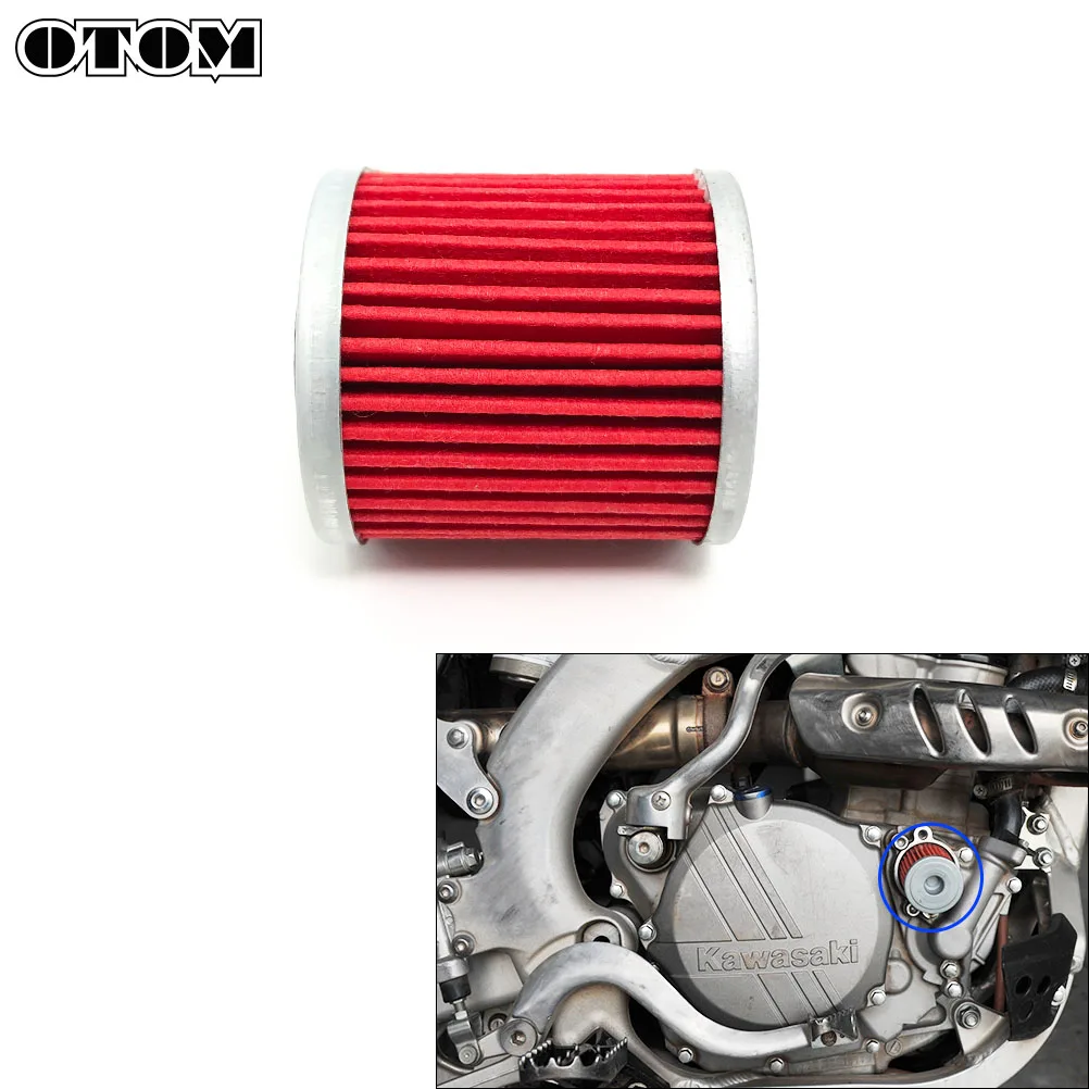 Сетка масляного фильтра OTOM для мотоцикла KAWASAKI KXF 250 450 KX250F 2004 2019 KX450F 2016 Запчасти