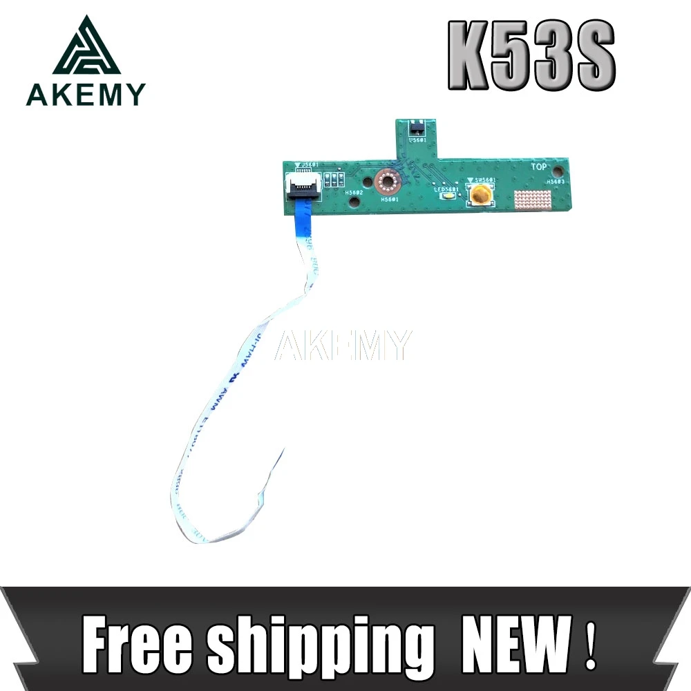Новинка! С переключателем питания для For Asus A53S X53S K53S K53Sv K53E K53SD K53SJ