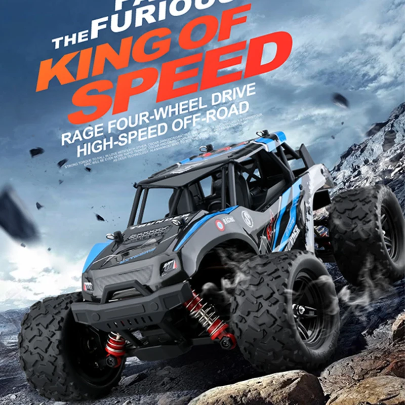 40 км/ч 1/18 Масштаб RC Автомобиль 2 4G 4WD высокая скорость быстрый пульт