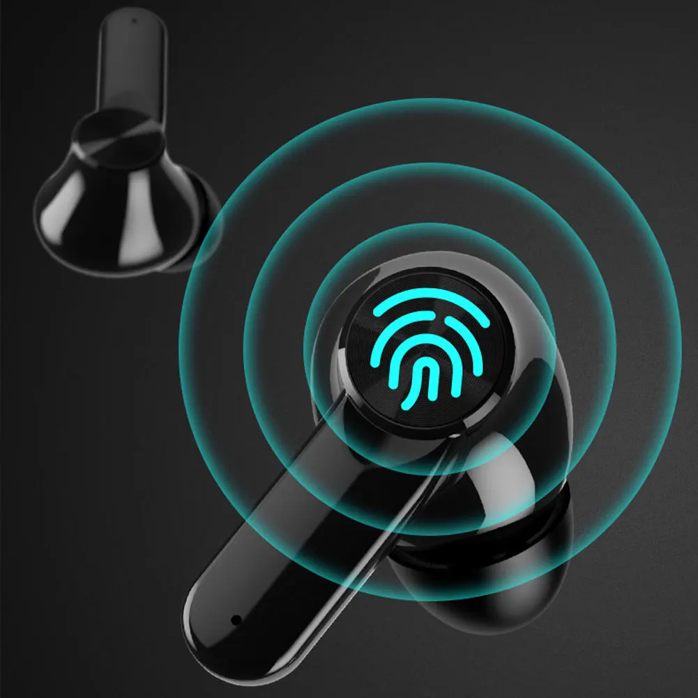 

True Wireless Earphones Bluetooth 5.0 Headphones Touch Control with Charging Case IPX5 Waterproof Sports Earpiece Stereo Earbuds