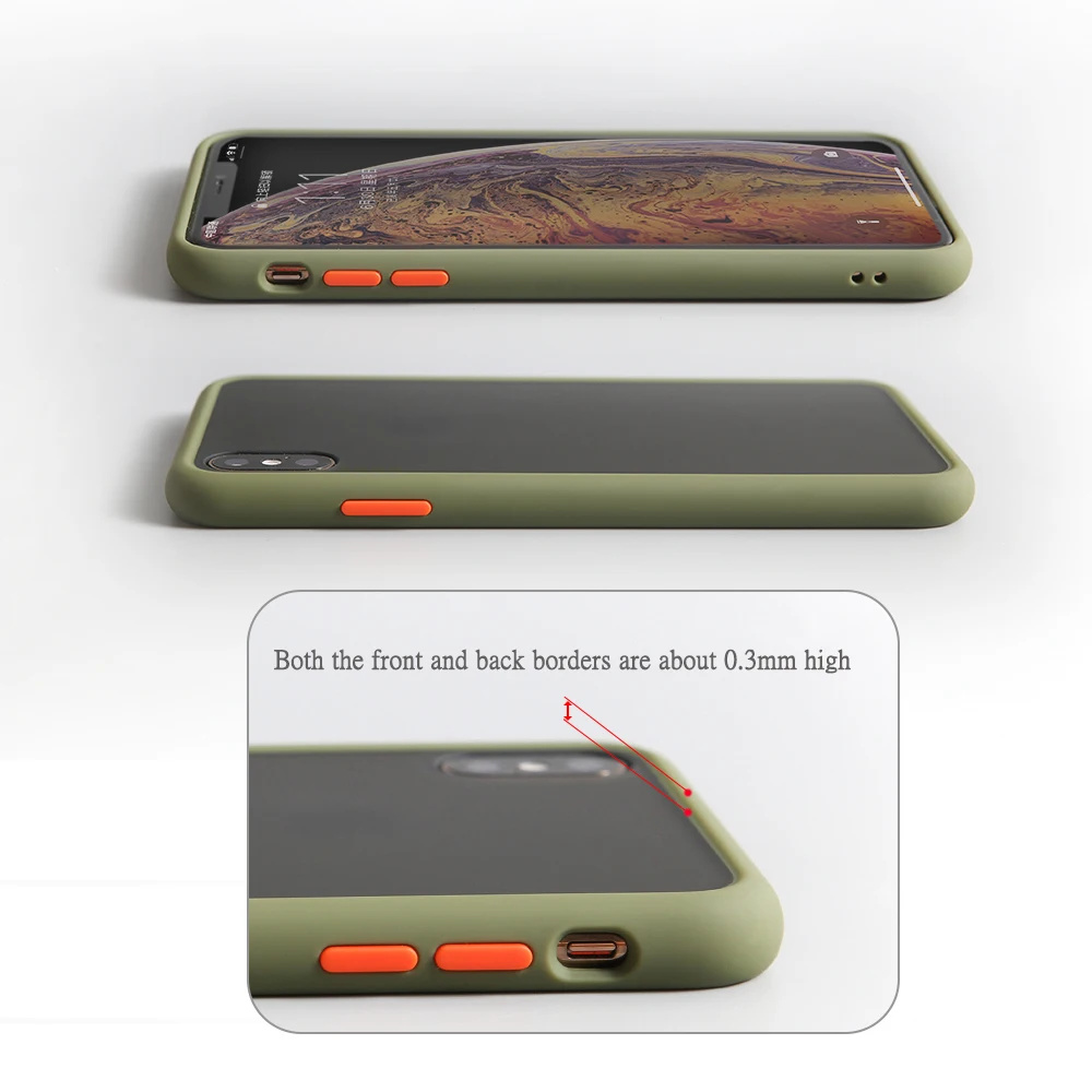 Матовый Прозрачный чехол для телефона Apple iPhone X XR XS 11 Pro Max 8 7 6S 6 Plus мягкий ТПУ