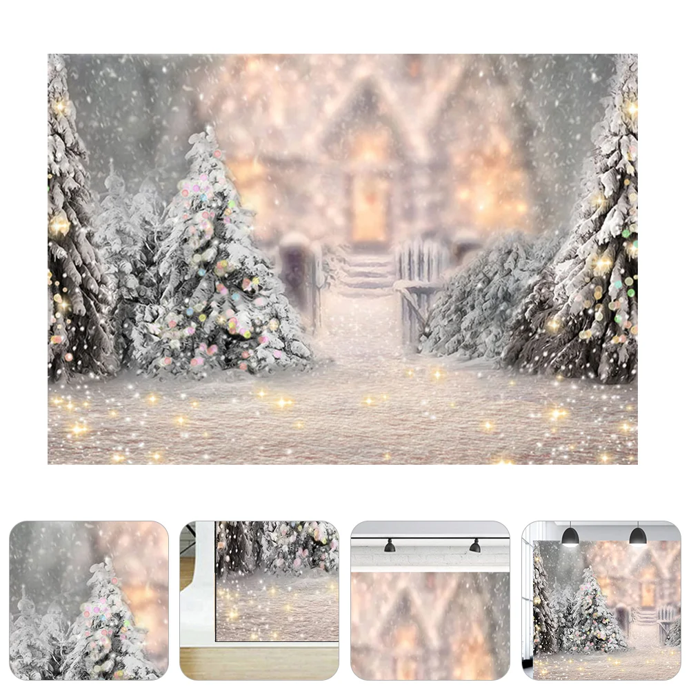 

Рождественская вечеринка фон для фотосъемки тканевый студийный подвесной гобелен