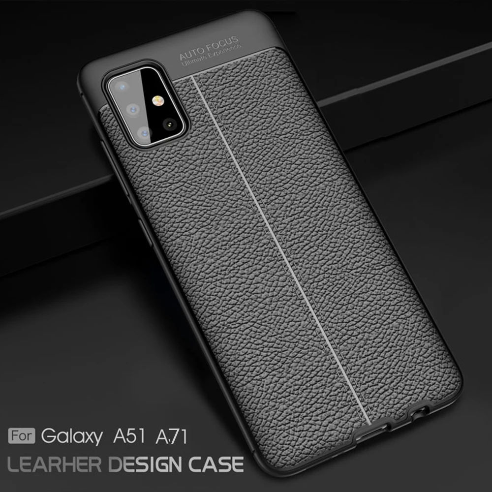 Чехол для Samsung Galaxy A51 M51 A71 кожаный чехол из ТПУ противоударный телефона A 71 M 51