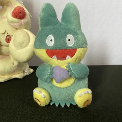 

Оригинальные милые плюшевые куклы с героями мультфильмов Pokemon Munchlax, аниме мягкие игрушки, подарки для детей