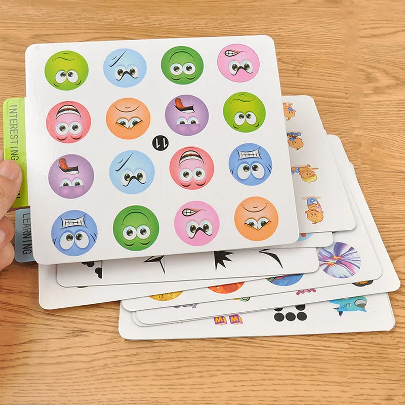 Hot Sale Children Toys Memory Training Matching Pair Game Interactive Parent Child Link Up Chess Kids Early Education Toy Gift | Игрушки и