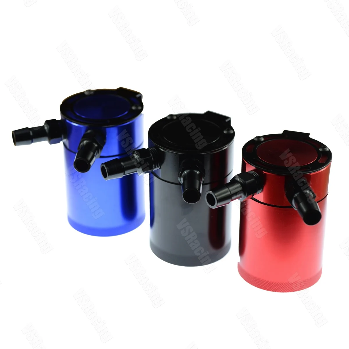 УНИВЕРСАЛЬНЫЙ маслоуловитель с 2 портами компактный алюминиевый запчасти для