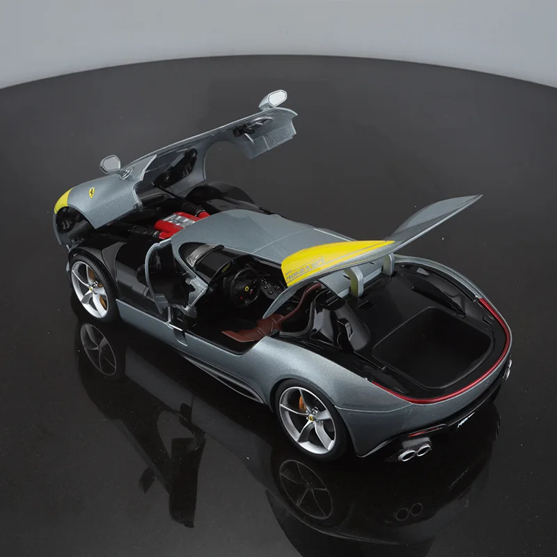 Модель спортивного автомобиля Bburago Monza SP1 1:18 литая под давлением|Наземный