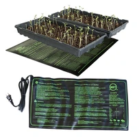 seedling heating mat 50x25cm waterproof plant seed germination propagation clone starter pad 110v220v garden supplies 1 pc