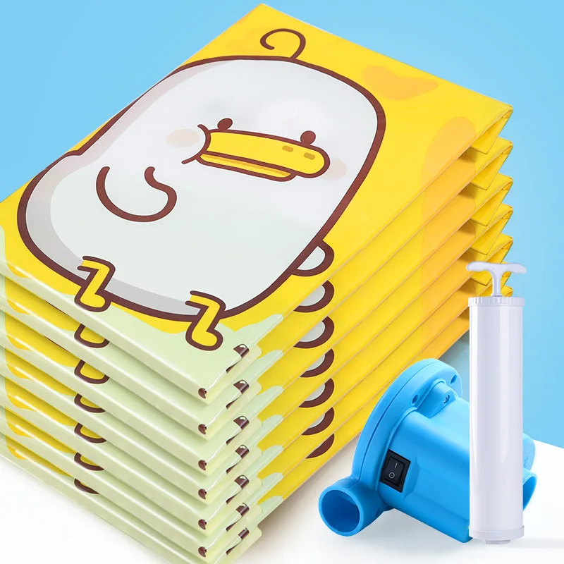 Вакуумная компрессионная сумка большая одеяло постельное белье для багги