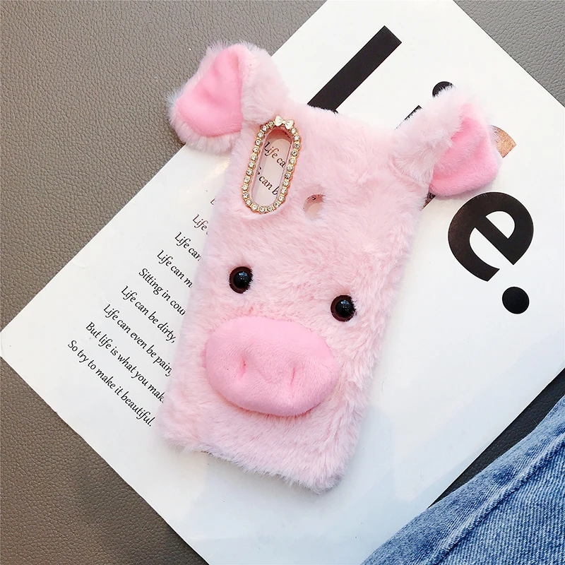 DIY мягкие пушистые длинные волосы Luckly Красивый Стильный чехол для защиты