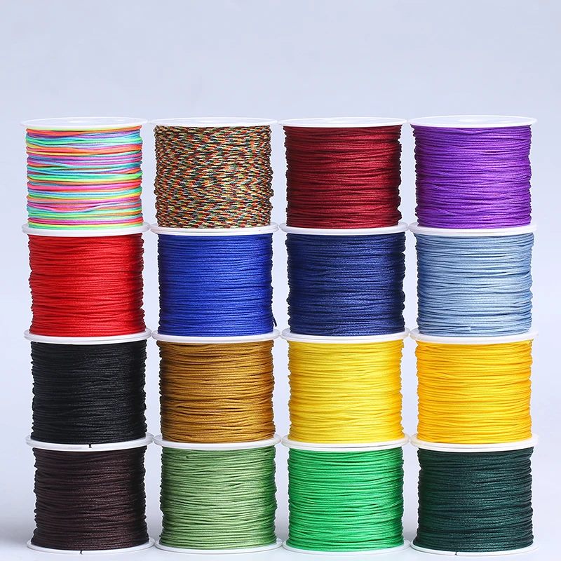 Ткацкая линия красная веревка Нефритовая ручная бижутерия линейный браслет