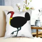 Чехол для подушки с изображением австралийского кустарника, индейки