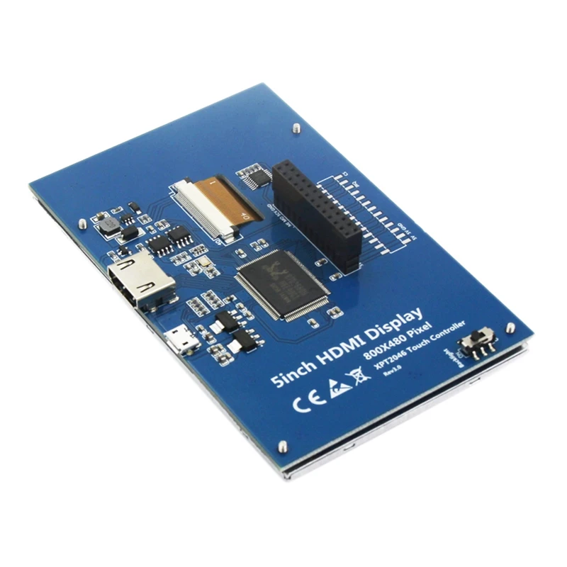 5 дюймов ЖК дисплей HDMI Пресс Экран Дисплей на тонкопленочных транзисторах