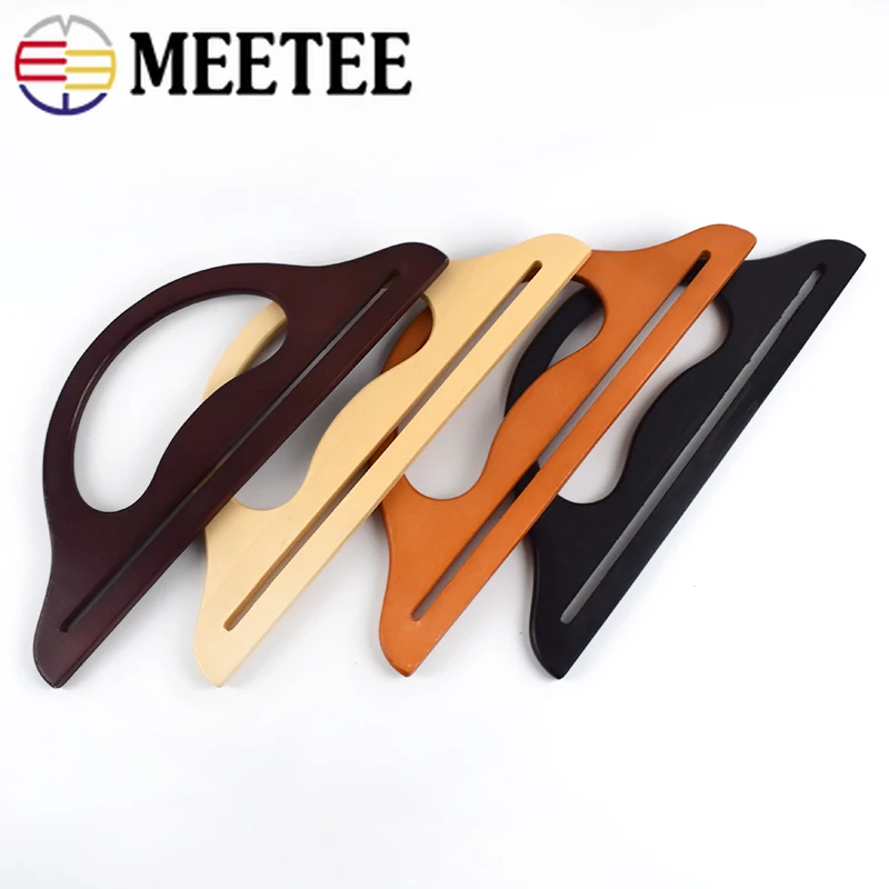 Meetee 30*12 см деревянная ручка 5 цветов сменная рама для сумок кошелька сделай сам