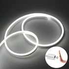 Полный комплект, неоновые светодиодные ленты с 110 В, 220 В в 12 В постоянного тока, источник питания, адаптер, светсветильник с датчиком движения рук для украшения дома